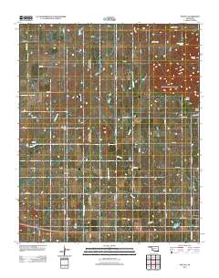 Odetta 2012 topographic map thumbnail