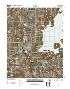 Oologah 2013 topographic map thumbnail