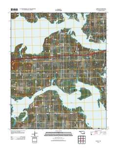 Pierce 2012 topographic map thumbnail