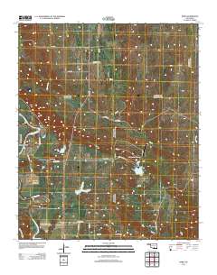 Nebo 2013 topographic map thumbnail