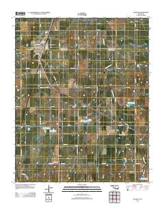 Okarche 2012 topographic map thumbnail