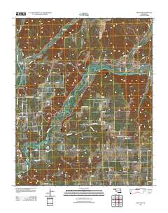 Proctor 2012 topographic map thumbnail