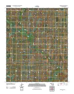 Ringling NW 2012 topographic map thumbnail