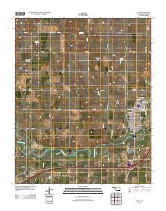 Sayre 2012 topographic map thumbnail