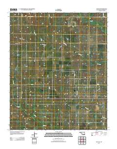 Ryan NE 2012 topographic map thumbnail