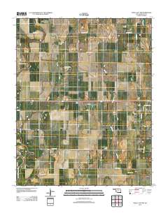Ponca City NW 2012 topographic map thumbnail