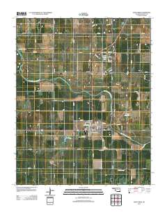 Pond Creek 2012 topographic map thumbnail