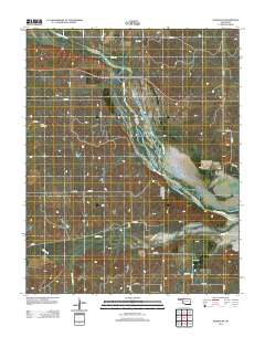 Selman SE 2012 topographic map thumbnail