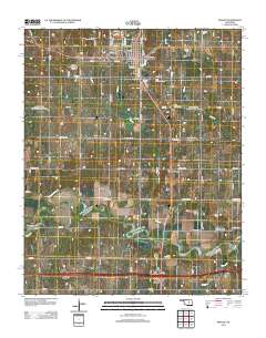 Prague 2012 topographic map thumbnail