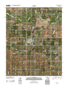 Minco 2012 topographic map thumbnail