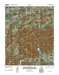 Potato Peaks 2012 topographic map thumbnail