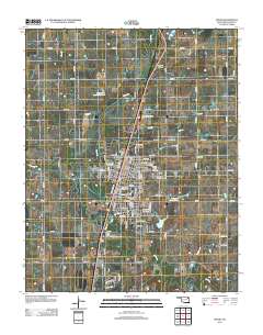 Pryor 2012 topographic map thumbnail