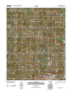 Stroud North 2012 topographic map thumbnail
