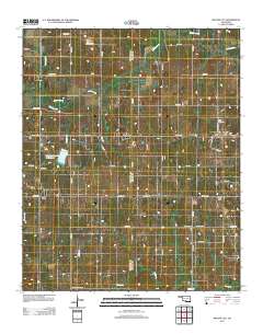 Ratliff City 2012 topographic map thumbnail