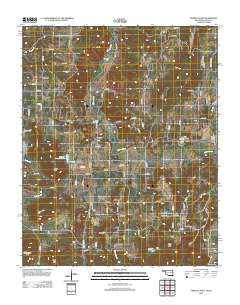 Stilwell East 2012 topographic map thumbnail