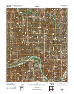 Sasakwa 2012 topographic map thumbnail