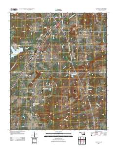 Savanna 2013 topographic map thumbnail