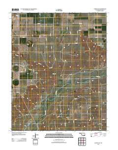 Turpin East 2012 topographic map thumbnail