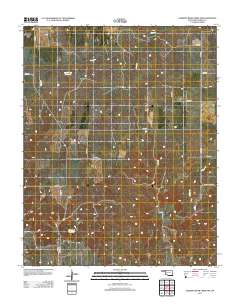 Sleeping Bear Creek NW 2012 topographic map thumbnail