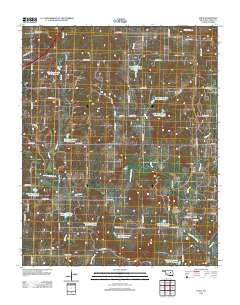 Slick 2012 topographic map thumbnail