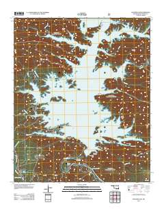 Stephens Gap 2013 topographic map thumbnail