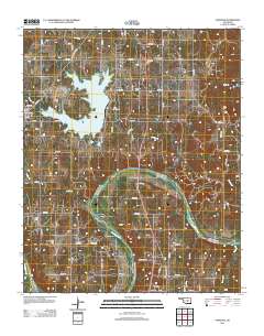 Vamoosa 2012 topographic map thumbnail