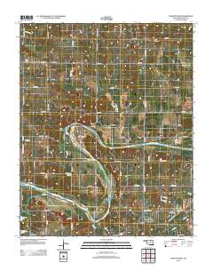 Twin Mounds 2012 topographic map thumbnail