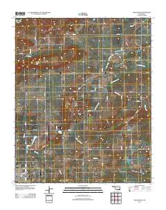 Stigler East 2012 topographic map thumbnail
