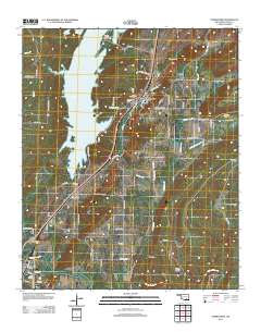 Stringtown 2012 topographic map thumbnail