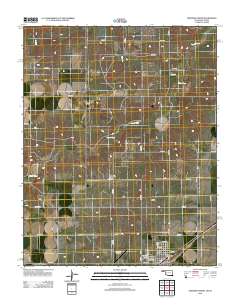 Texhoma North 2012 topographic map thumbnail