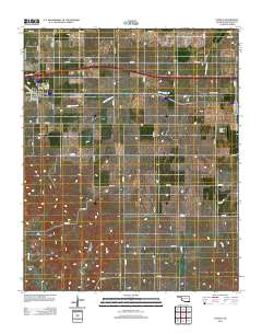 Texola 2012 topographic map thumbnail