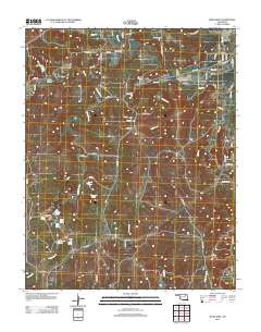 Woolaroc 2012 topographic map thumbnail