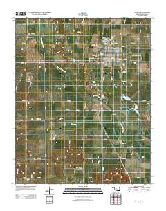 Watonga 2012 topographic map thumbnail