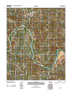 Yale 2012 topographic map thumbnail