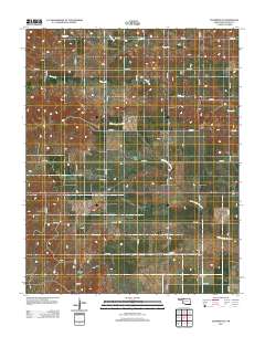 Tegarden SE 2012 topographic map thumbnail