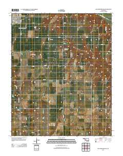 Weatherford NW 2012 topographic map thumbnail