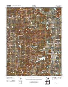 Hominy 2012 topographic map thumbnail