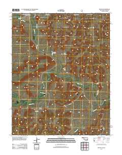 Kenton 2012 topographic map thumbnail