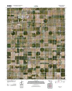 Hooker 2012 topographic map thumbnail