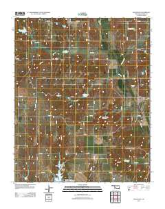 Gracemont 2013 topographic map thumbnail