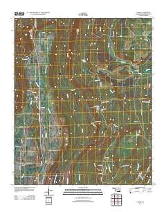 Jumbo 2012 topographic map thumbnail