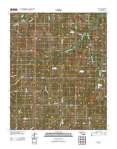 Hart 2012 topographic map thumbnail
