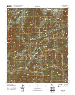 Greasy 2012 topographic map thumbnail