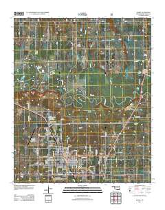 Idabel 2013 topographic map thumbnail