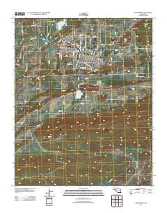Hartshorne 2012 topographic map thumbnail