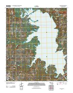 Hugo Dam 2013 topographic map thumbnail