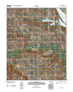 Keefton 2012 topographic map thumbnail