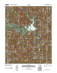 Heyburn Reservoir 2013 topographic map thumbnail