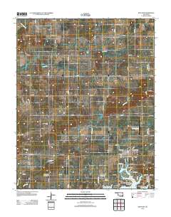 Ketchum 2012 topographic map thumbnail