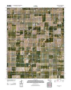 Keyes East 2012 topographic map thumbnail